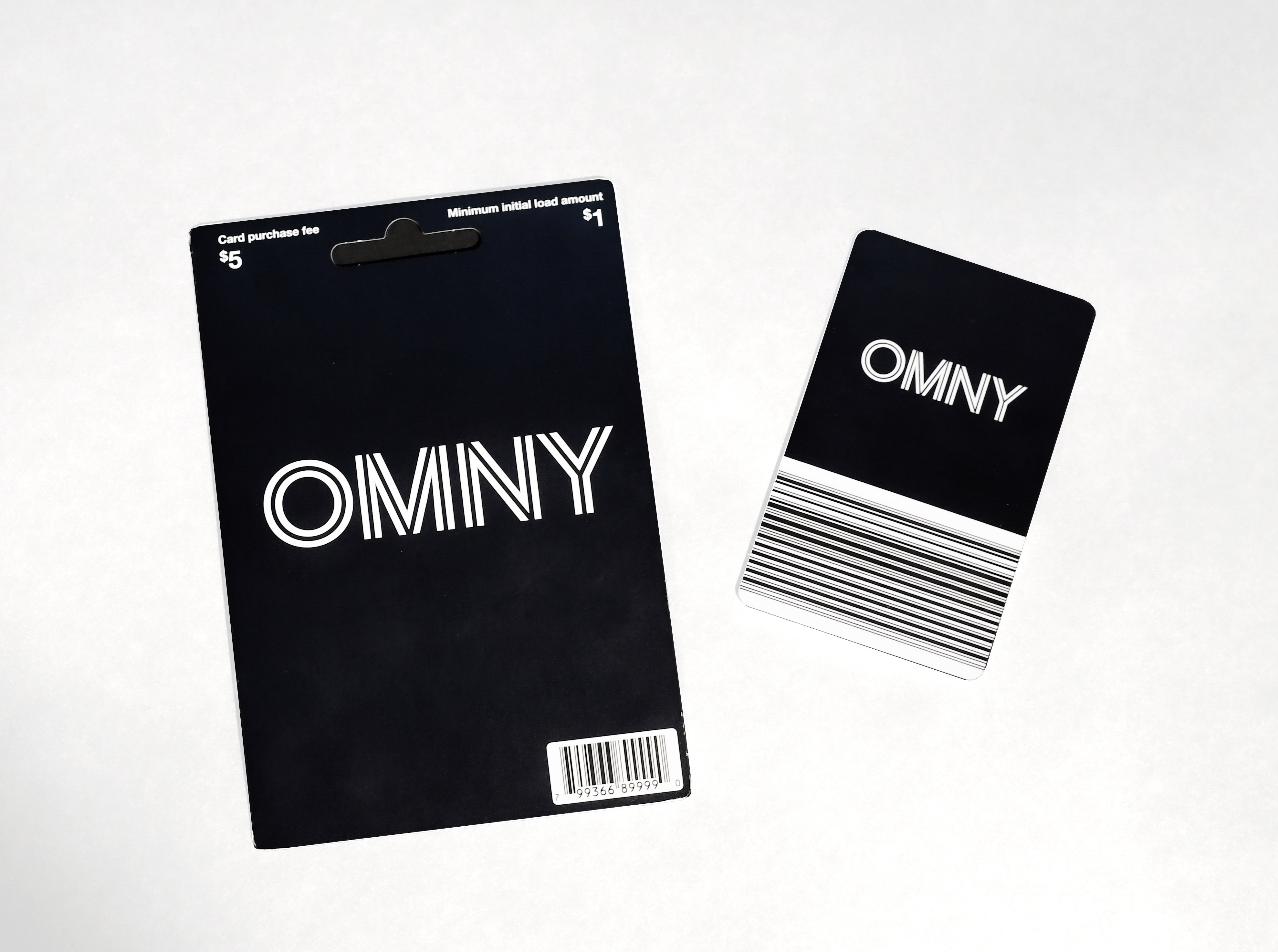 Retail OMNY card
